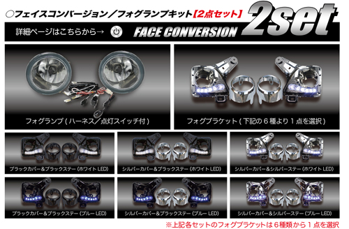 フェイスコンバージョン/フォグランプキット【2点セット】